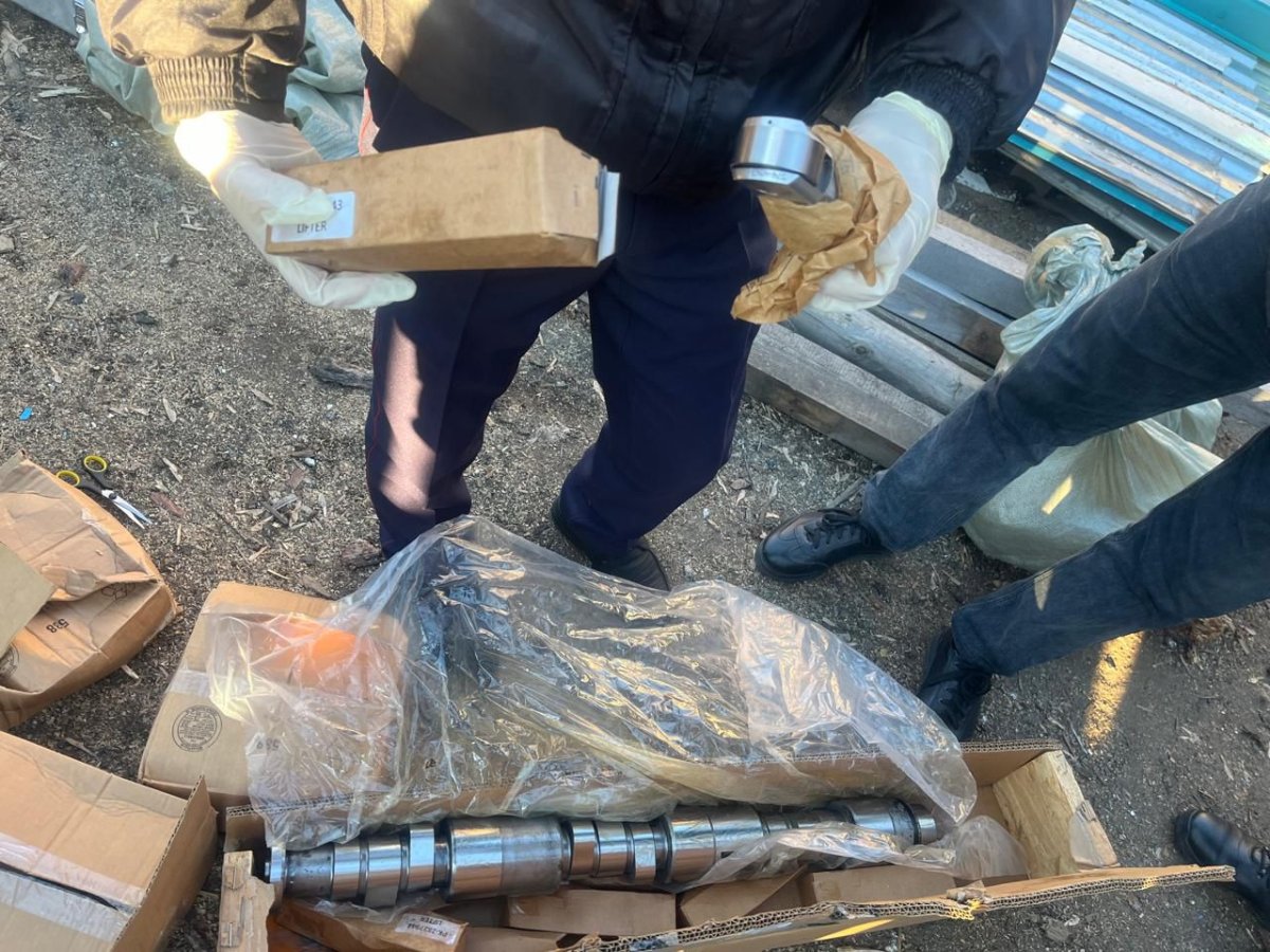 Спецоперацию по задержанию похитителей запчастей провели в Костанайской области