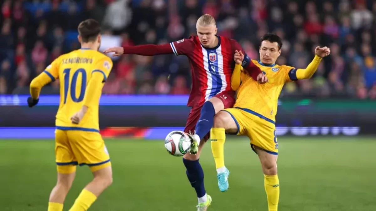 УЕФА Ұлттар лигасы: Норвегия құрамасы Қазақстанға жауапсыз бес гол соқты