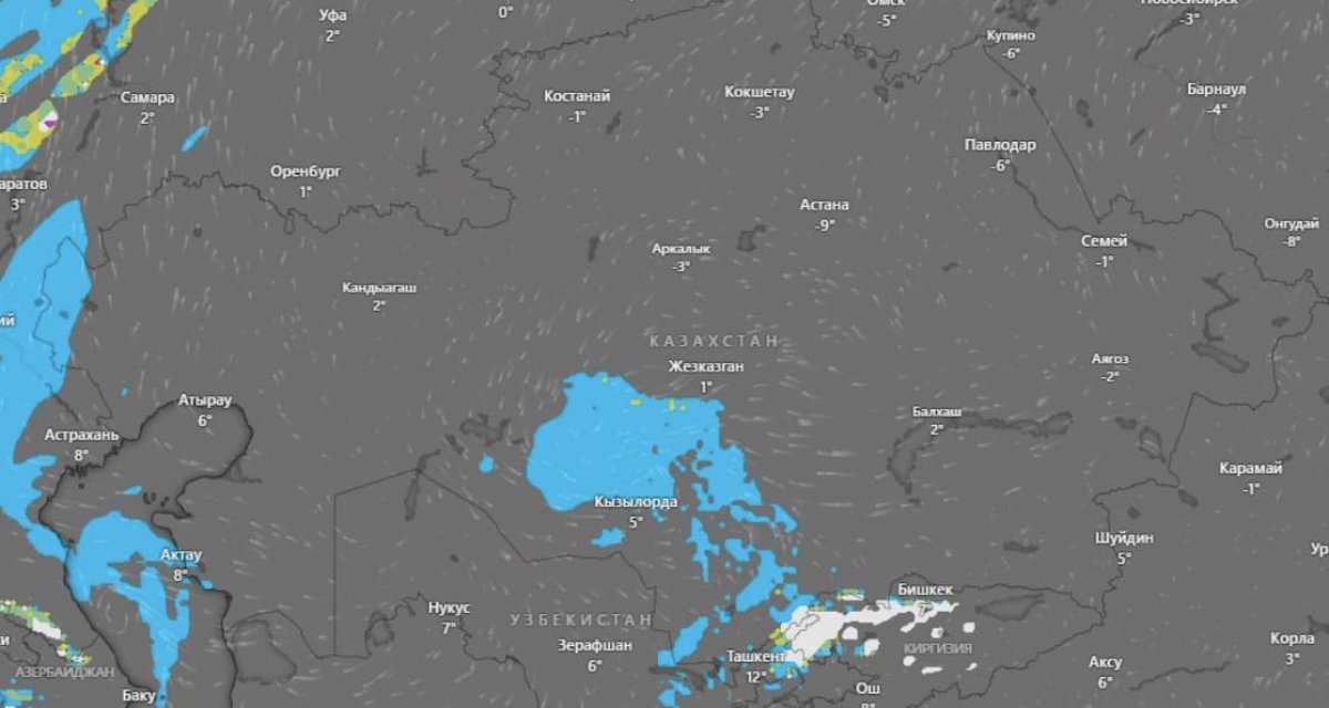 Водителей предупредили об опасных условиях на трассах в четырех областях Казахстана