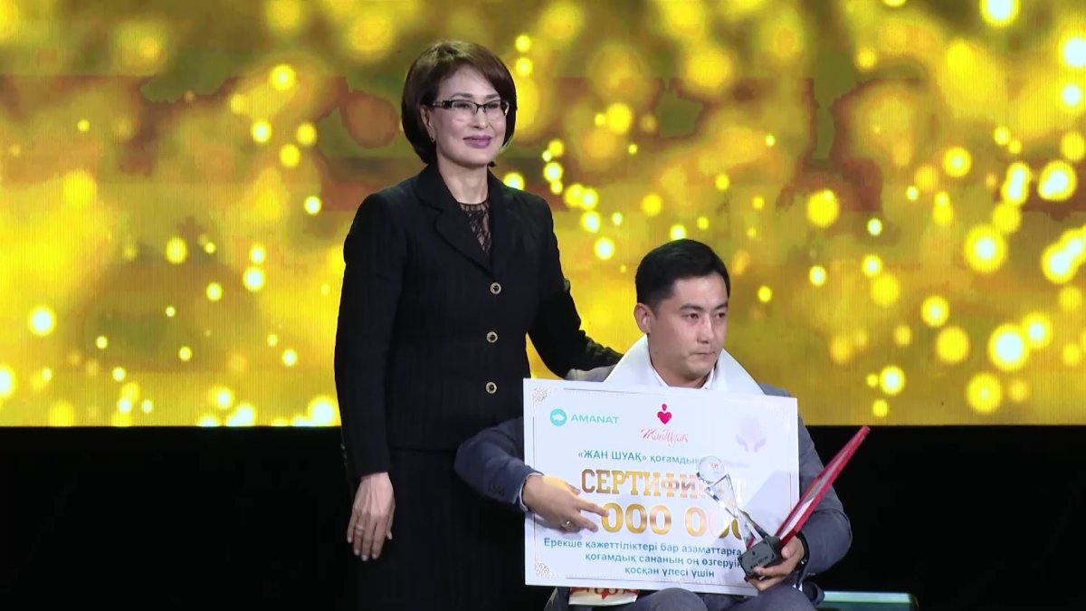 Астанада XVII «Жан шуақ» қоғамдық сыйлығының лауреаттары марапатталды