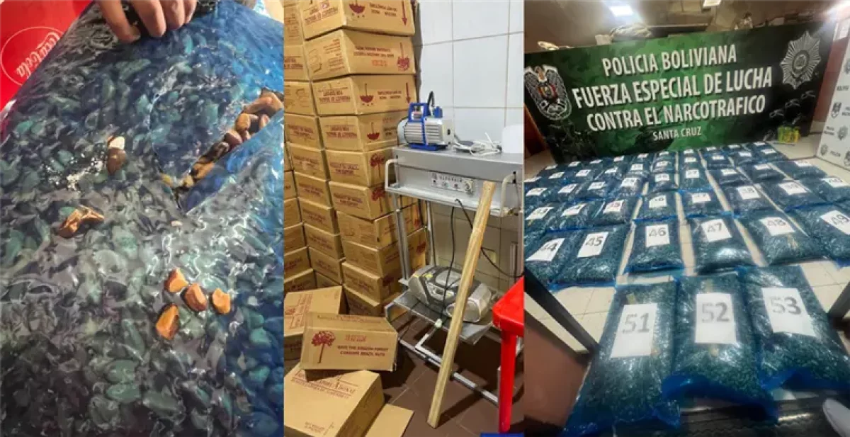 Миндаль, пропитанный кокаином, обнаружили спецслужбы