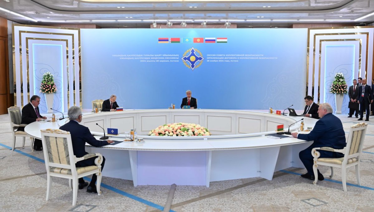 "ҰҚШҰ – жай ғана әскери серіктестік емес, егемендік пен аумақтық тұтастықты қорғау мақсатында күш біріктіретін бірегей механизм" - Президент