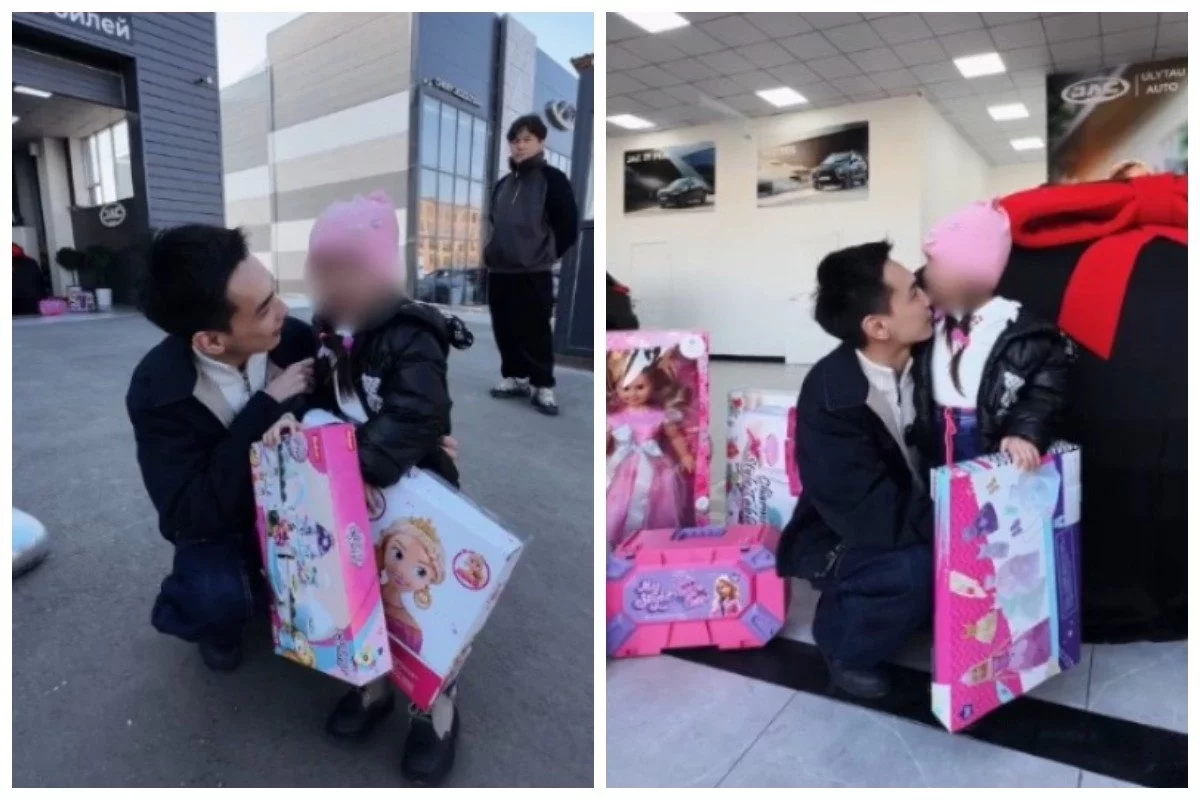 "Әйелі ақылды болып тұр": Блогер Дархан Жолшыбеков некесіз туған қызына көлік пен пәтер әперді