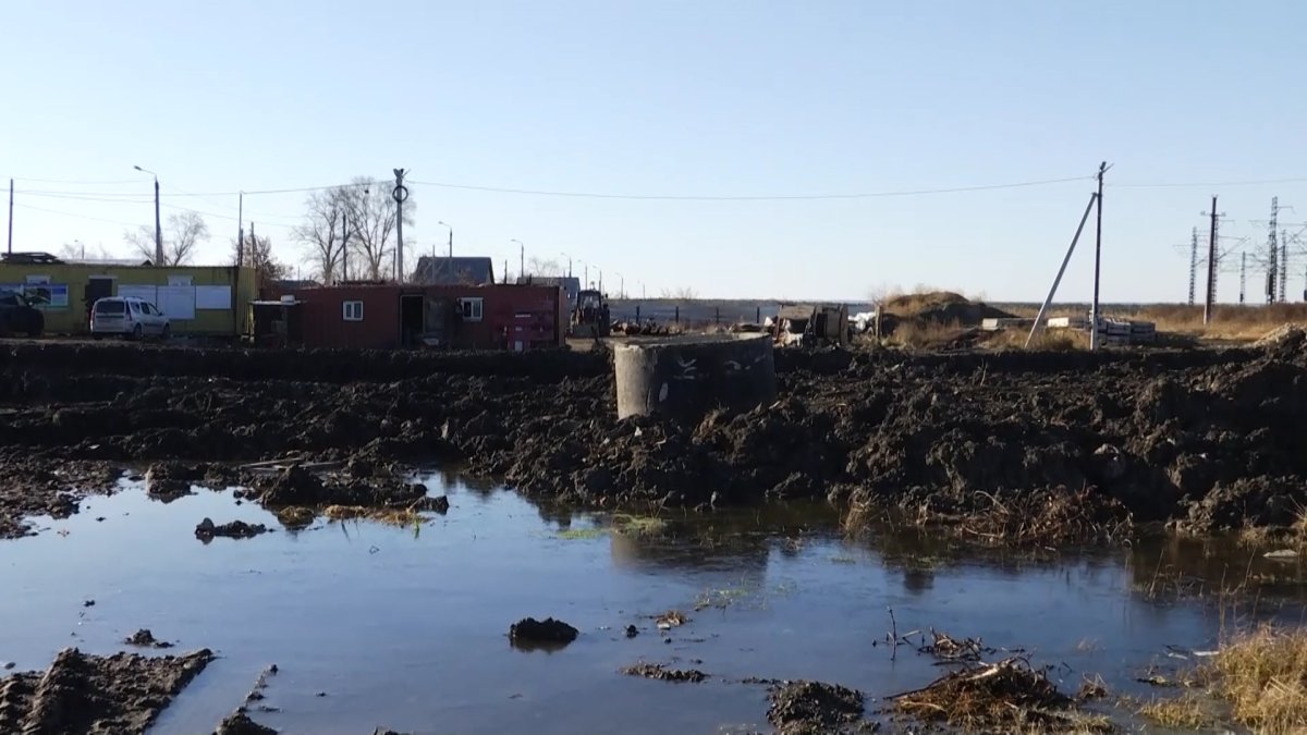 Строительство путепровода  привело к коммунальным проблемам в частном секторе Петропавловска