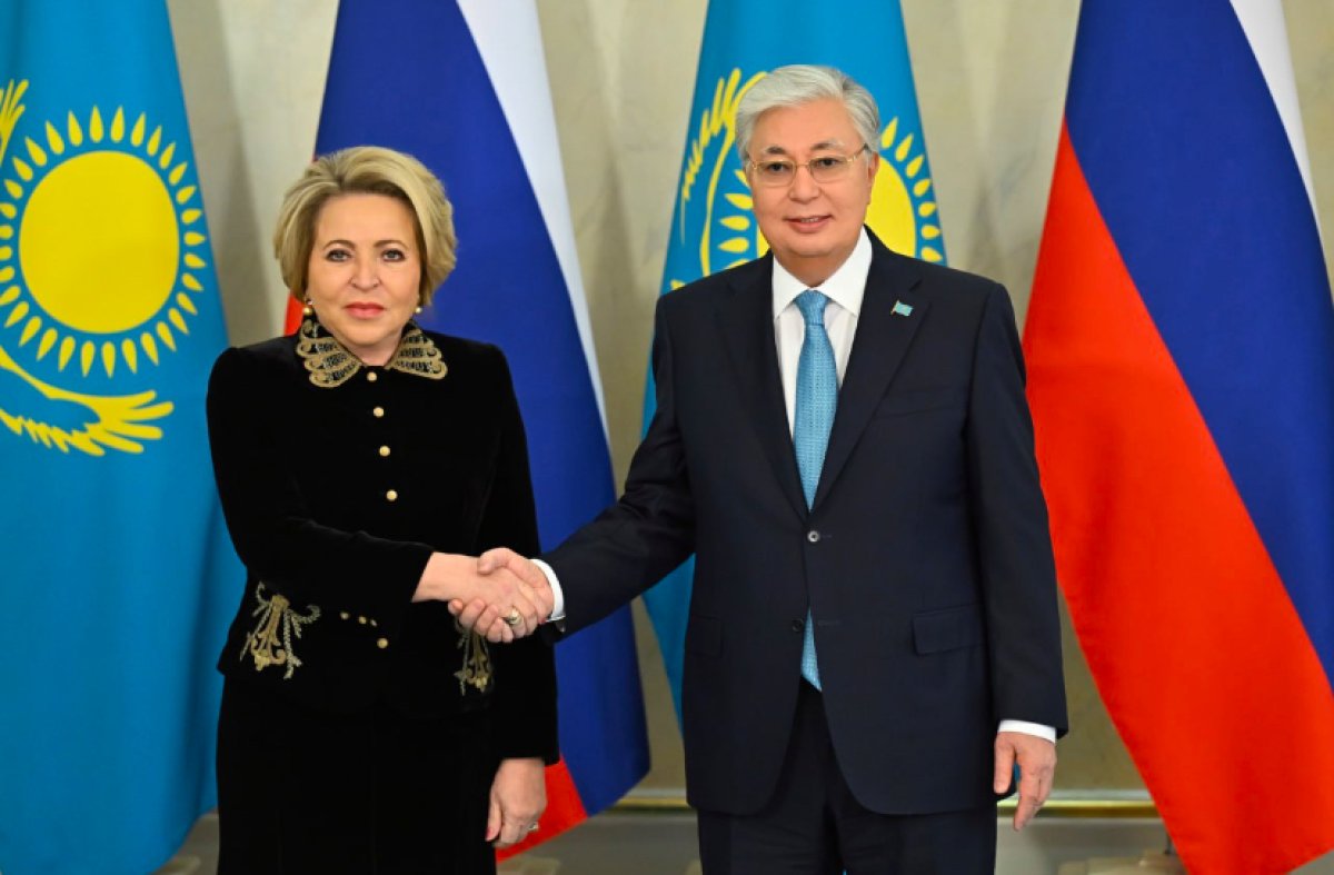 Касым-Жомарт Токаев встретился с Валентиной Матвиенко