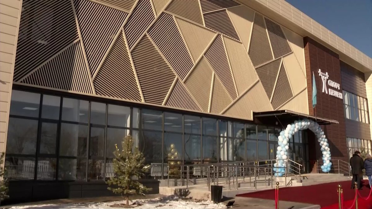 Алматы облысы Сарыбастау ауылында жаңа спорт кешені халық игілігі үшін қолданысқа берілді