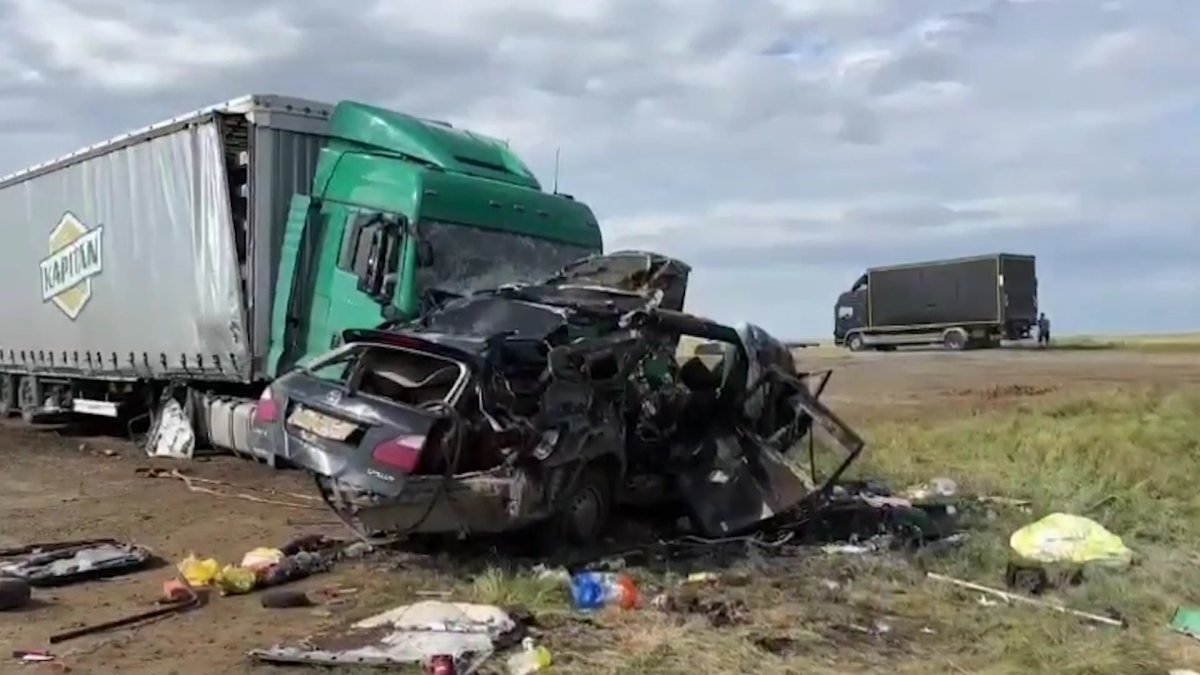 Пять лет тюрьмы получил гражданин Беларуси за гибель восьми человек на трассе в Актюбинской области