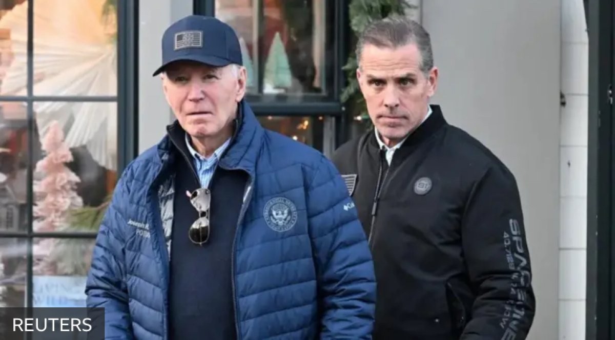 Байден помиловал своего сына по двум уголовным преступлениям