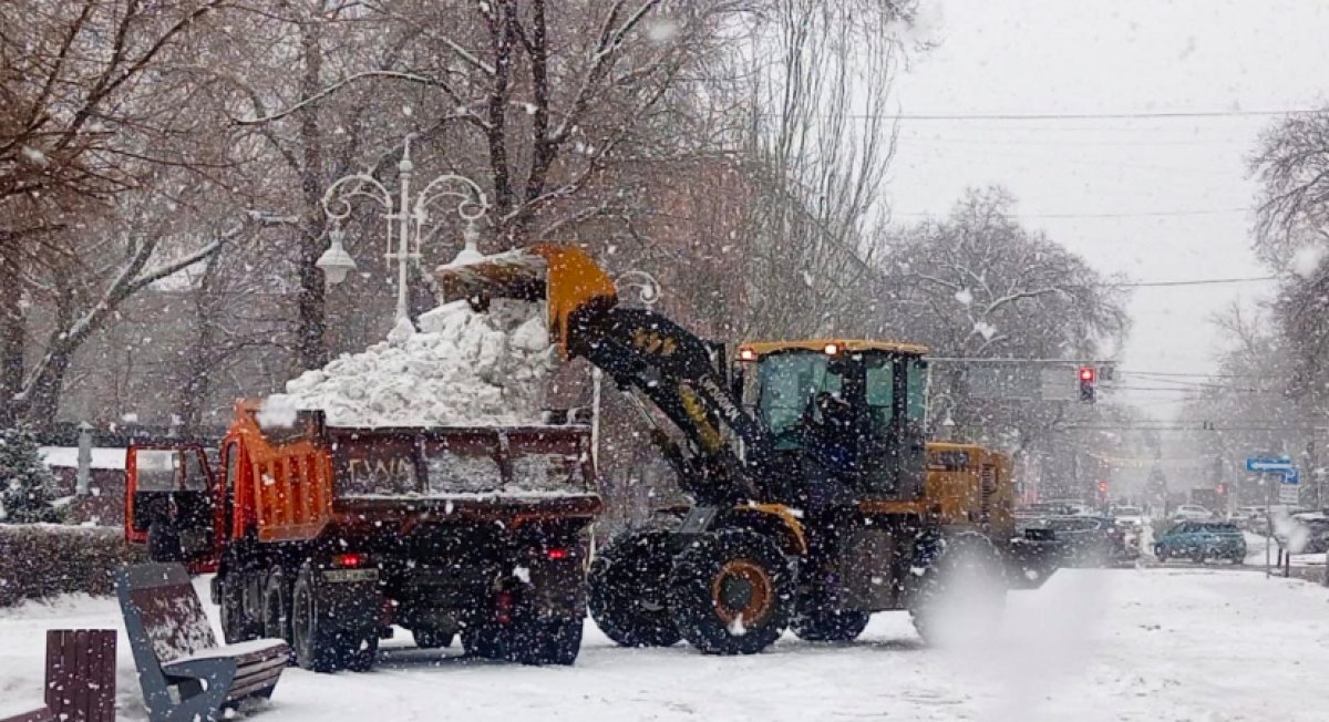 Аэропорт Алматы перестал принимать рейсы из-за сильного снегопада