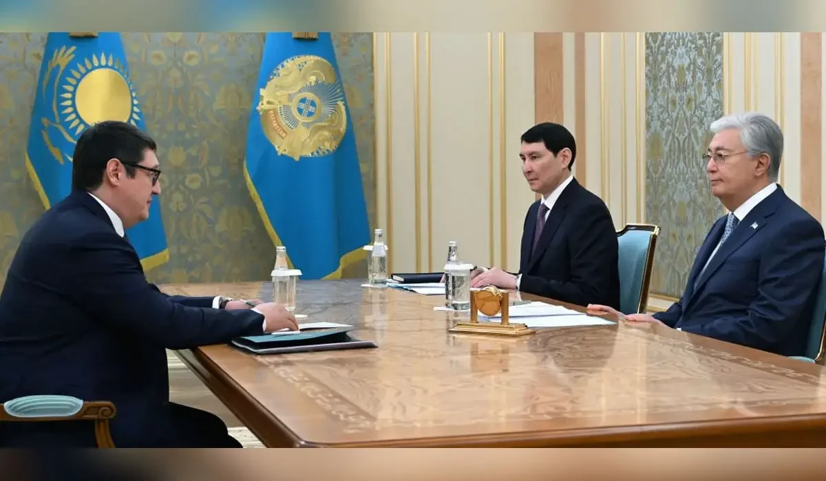Президент энергетика министрі Алмасадам Сәтқалиевті қабылдады