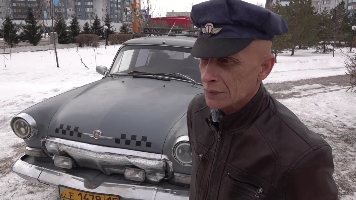 Ретро-такси появилось на улицах Петропавловска