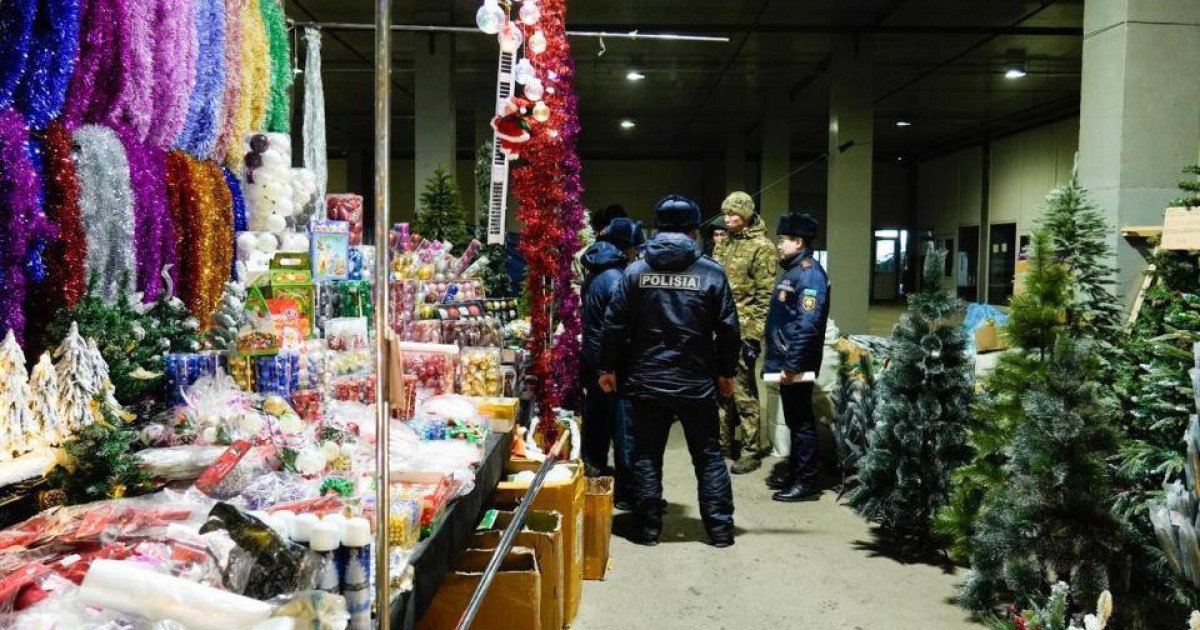 Астанада пиротехникалық заттардың сатылуын бақылау бойынша рейд жүріп жатыр