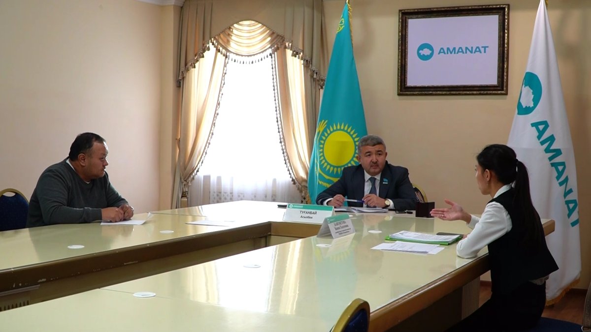 Павлодар тұрғыны  «AMANAT» партиясының қоғамдық қабылдауынан көмек сұрады