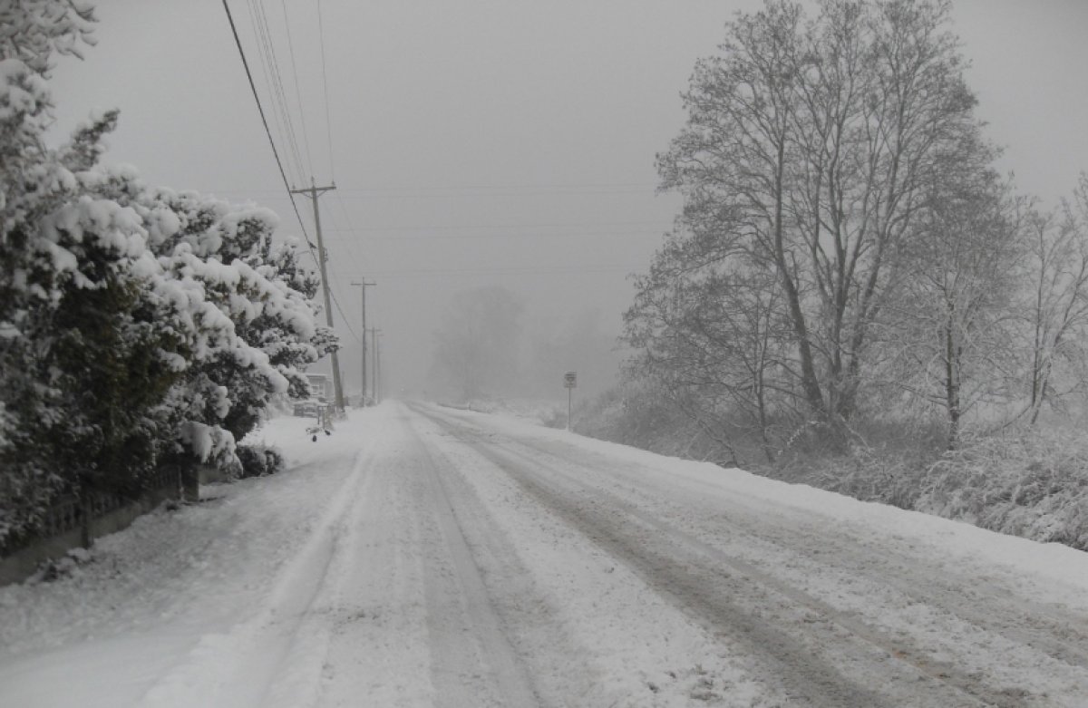 Дорога закрыта в Карагандинской области
