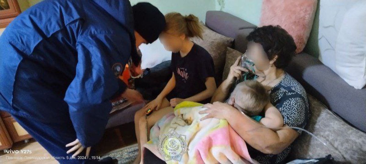 86-летняя бабушка пострадала при пожаре в Павлодаре