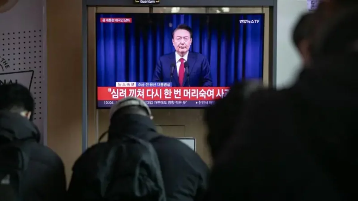 Президент Южной Кореи извинился за введение военного положения