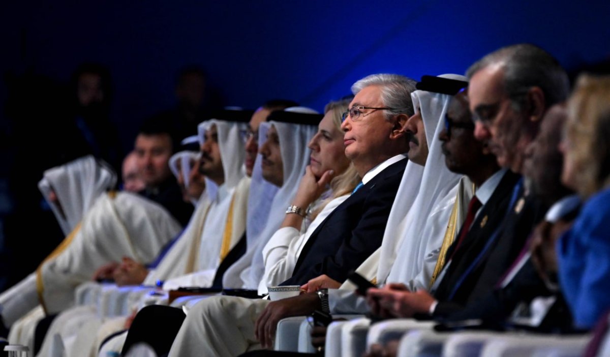Президент в качестве почетного гостя участвует в открытии Doha Forum