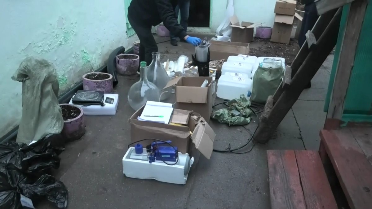 Нарколабораторию ликвидировали в Уральске