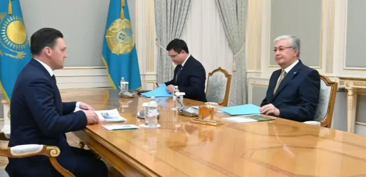 Президент Еуразиялық даму банкінің басқарма төрағасы Николай Подгузовты қабылдады