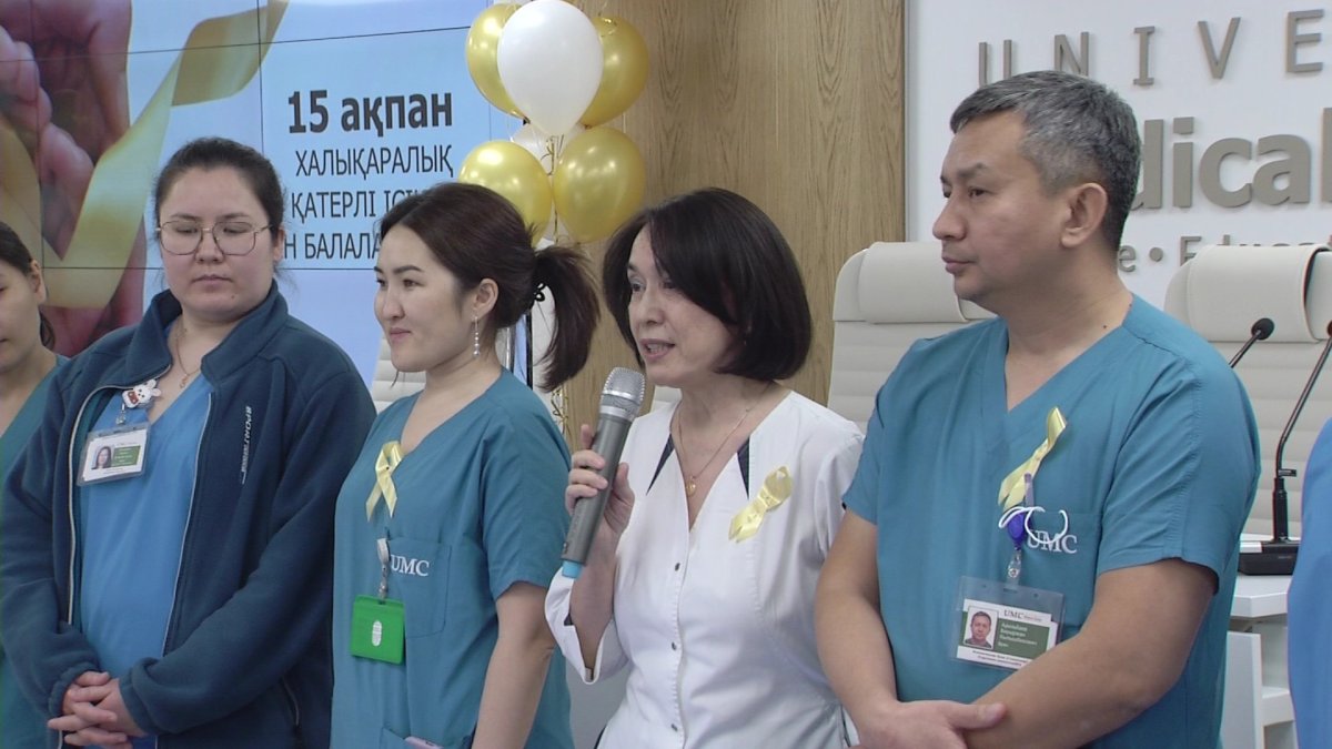 "Жылына 700-ге жуық баладан қатерлі ісік ауруы анықталады",- маман