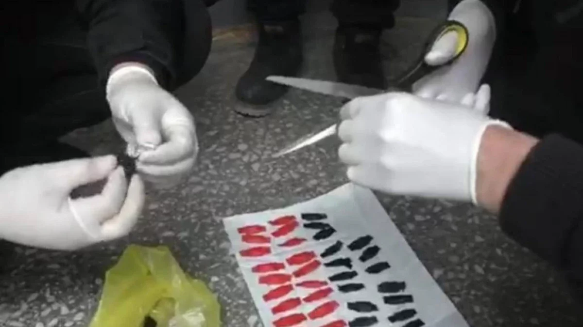 Таразда есірткі жасырып кетушіден 200 орам “синтетика” тәркіленді