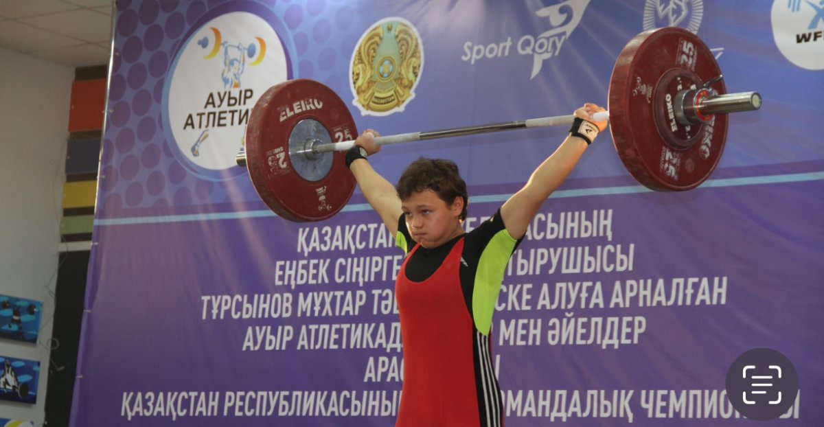 13 жасар қыз ересектер арасында Қазақстан чемпионы атанды