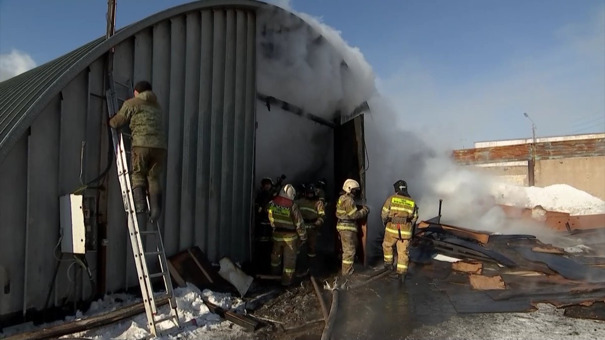Один человек погиб при пожаре в Астане