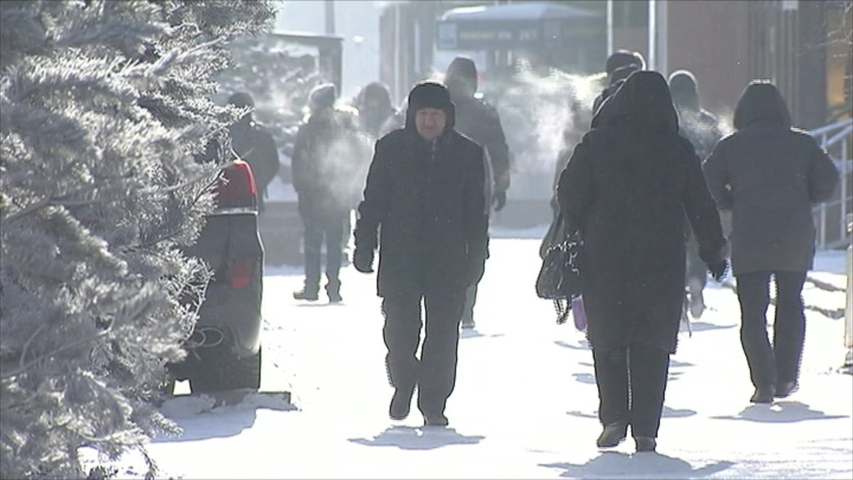 Ослабление морозов ожидается в ближайшие трое суток в Казахстане