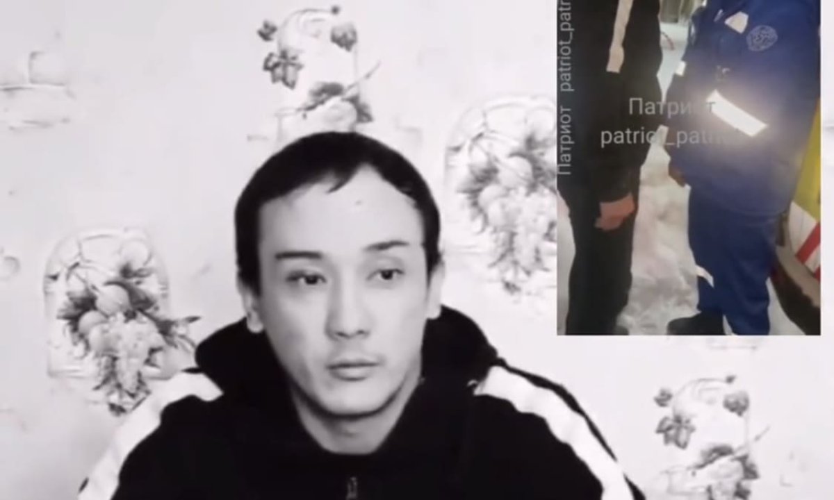 Избивший сотрудника скорой помощи в Караганде записал видеообращение