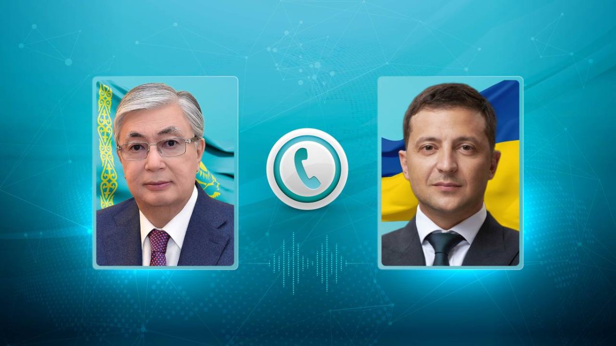 Зеленский поблагодарил Токаева за помощь