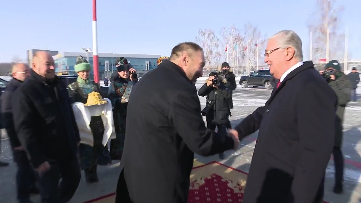 Касым-Жомарт Токаев прибыл с рабочим визитом в РФ