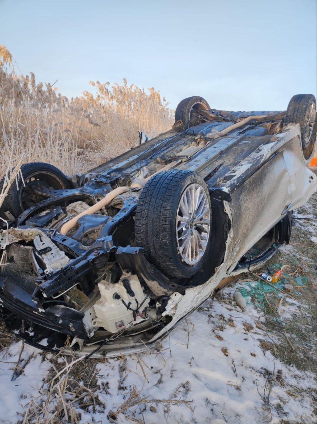 Два человека погибли при опрокидывании авто в Жетісу
