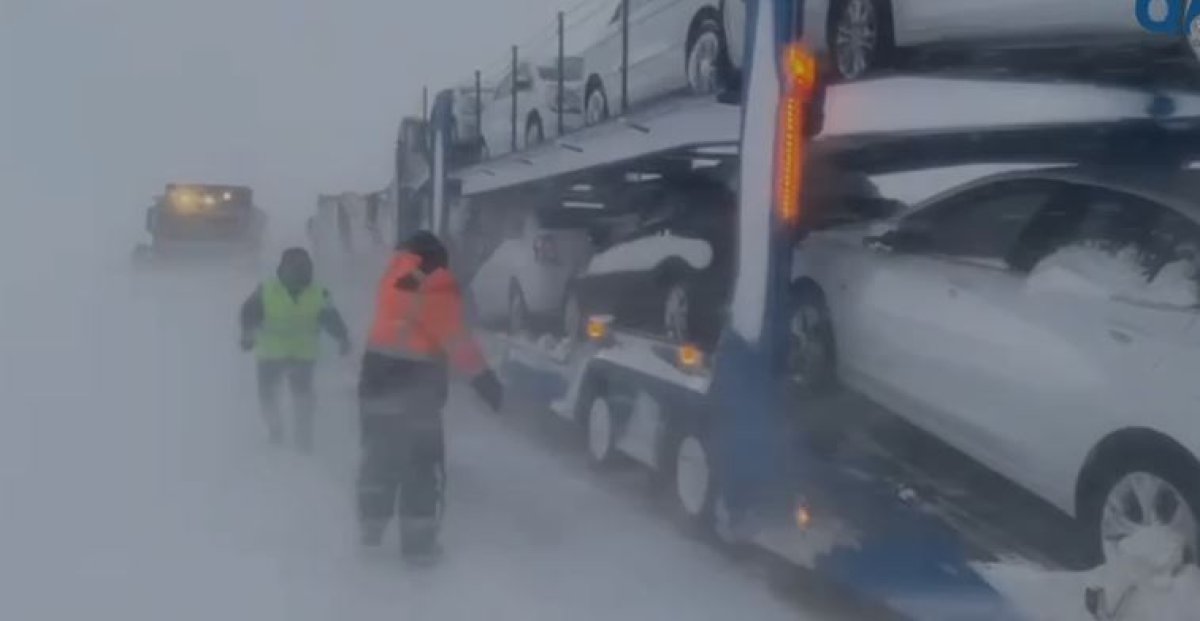 Какие трассы закрыты из-за непогоды в Казахстане