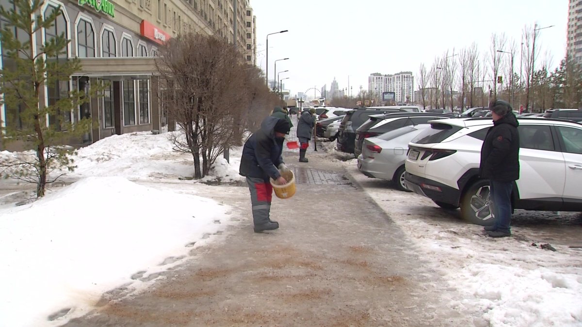 Непогода в Астане: 250 ДТП за сутки, 327 человек в больнице