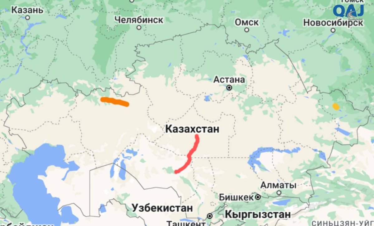 Ограничения из-за непогоды сняли на трассах Казахстана