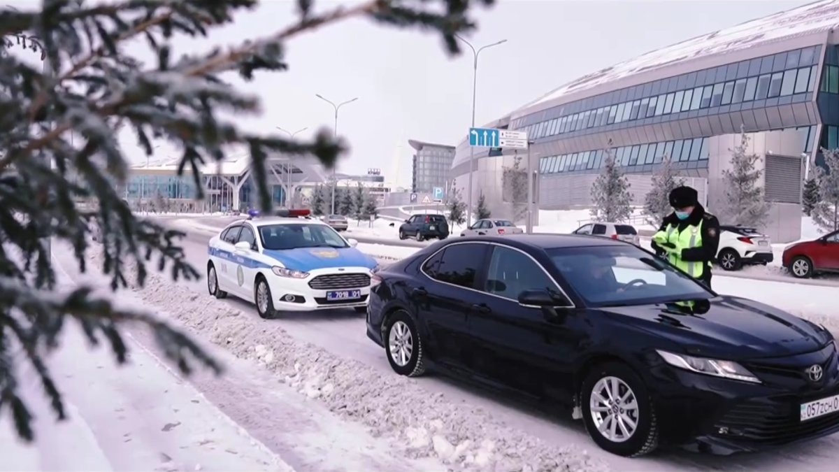 Свыше 9 тысяч автомобилей отправили в феврале на штрафстоянку в Казахстане