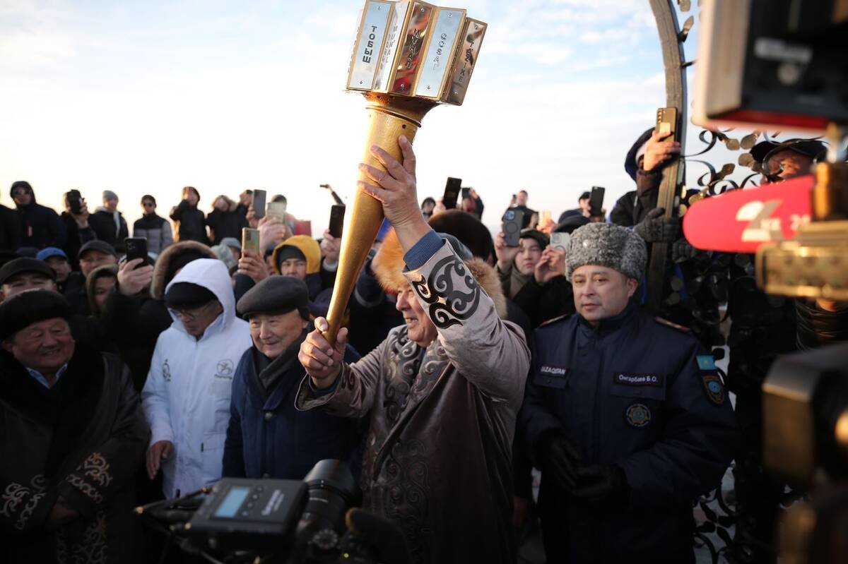 Амал 2024: традиционный огонь единства зажгли в Мангистау