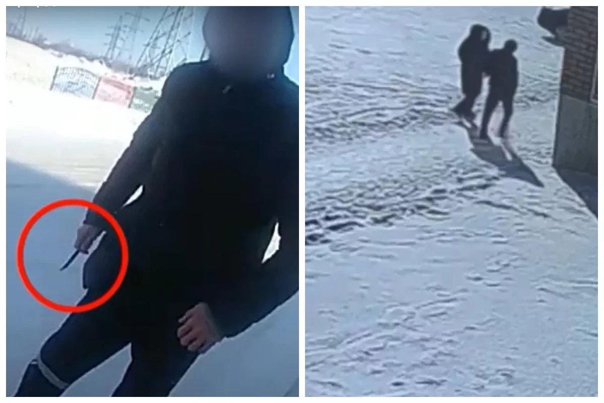 Семейде ер адам 13 жасар қызды аңдып, артынша полицейді пышақтаған