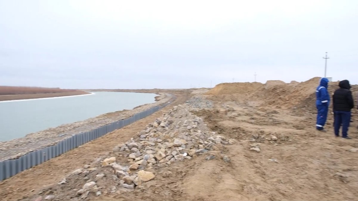 Атырау облысында Жайық жағалауын бекіту жұмысы тым баяу жүріп жатыр