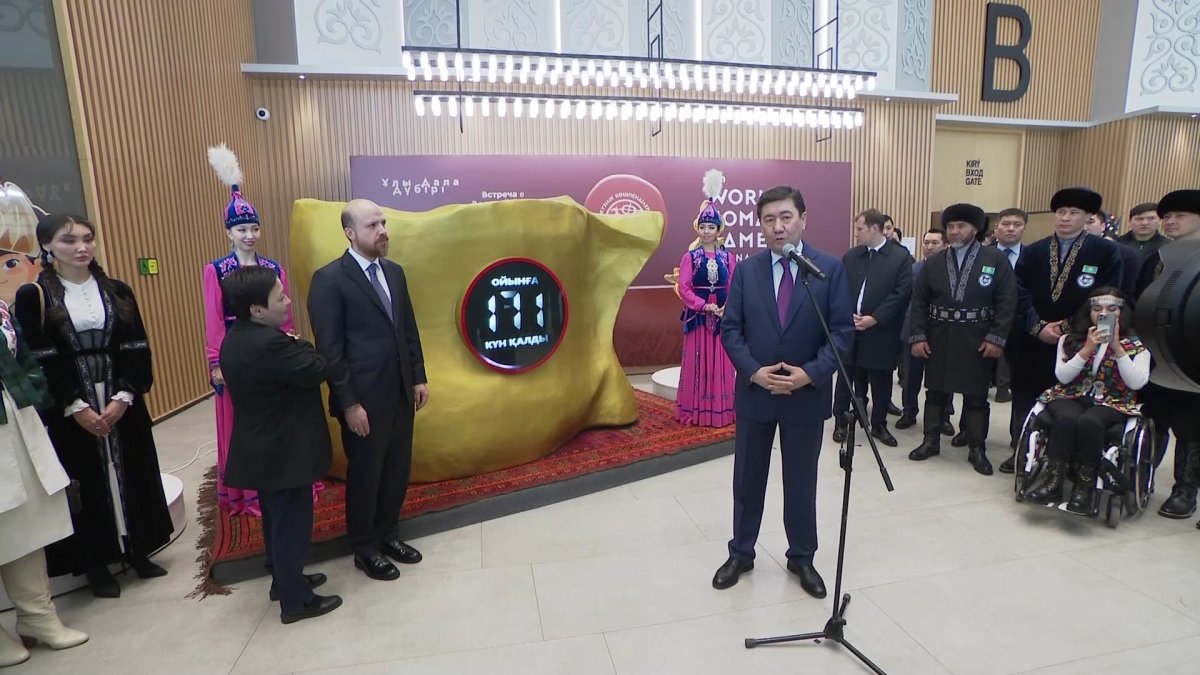 V Дүниежүзілік көшпенділер ойындарының кері санақ тақтасы іске қосылады