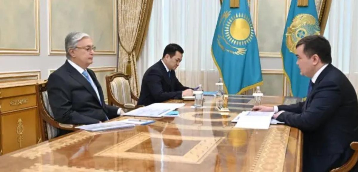 Президент Астана қаласының әкімін қабылдады