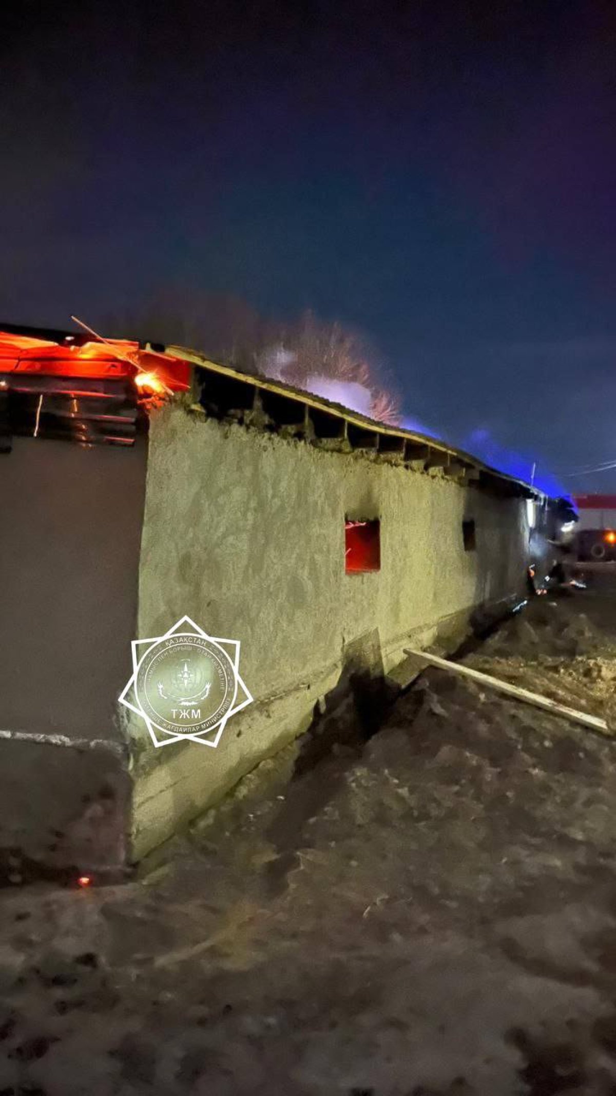 48 голов скота погибли при пожаре в Жамбылской области