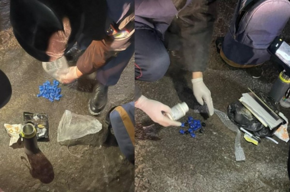 Мужчину с крупной партией наркотиков задержали в Астане