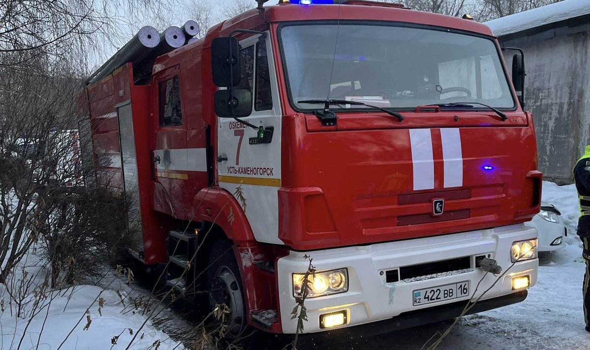 Мужчина погиб при пожаре в Усть-Каменогорске