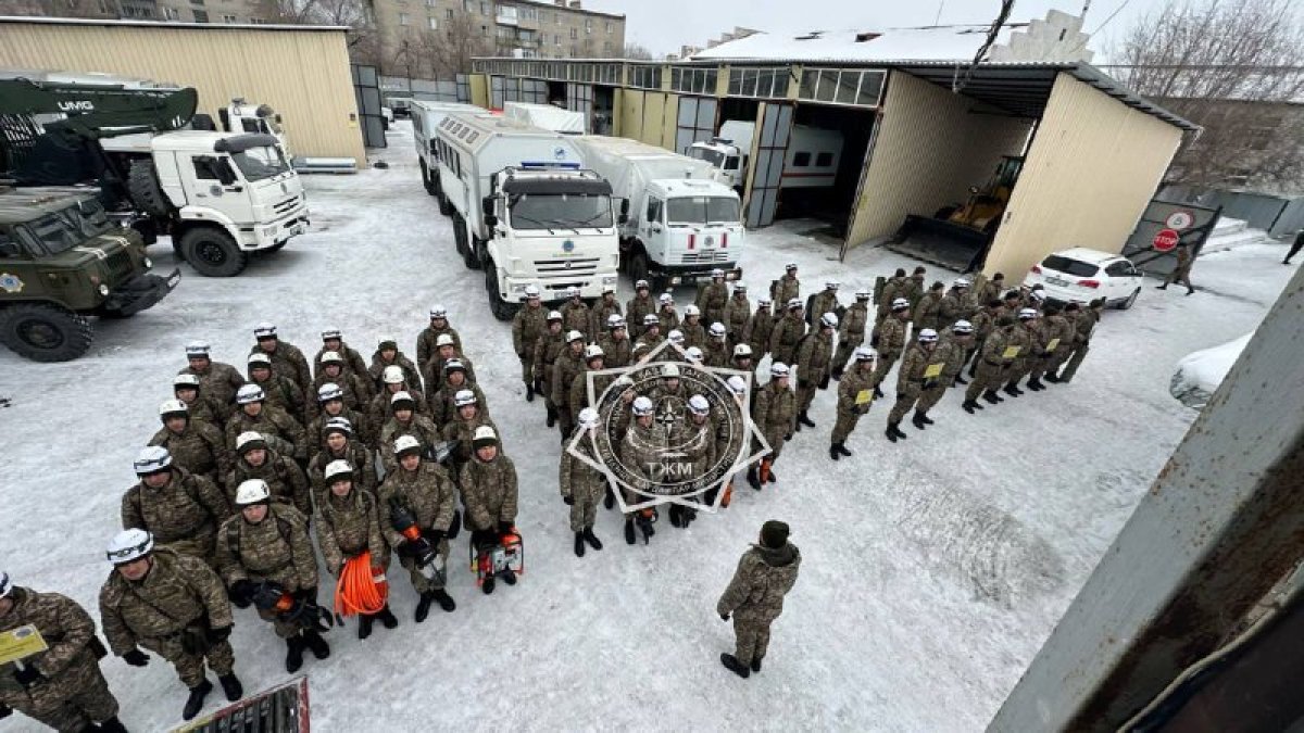 Силы гражданской обороны приведены в готовность после землетрясения в Алматы
