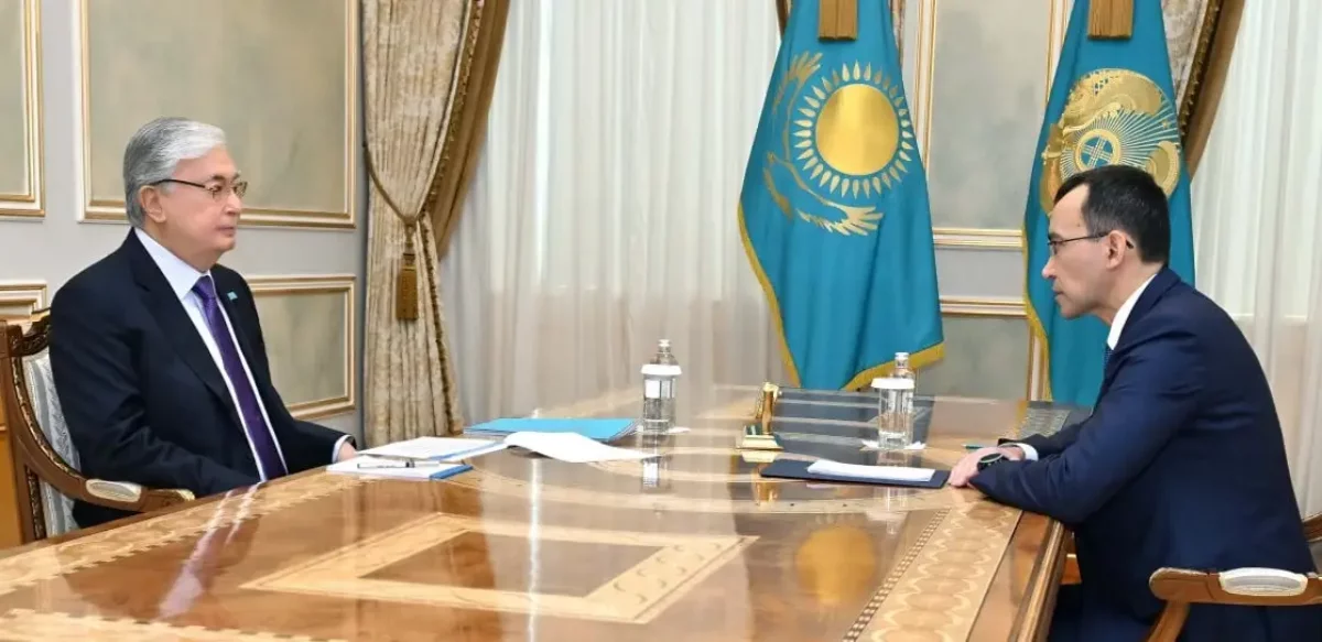 Мемлекет басшысы Мәулен Әшімбаевты қабылдады