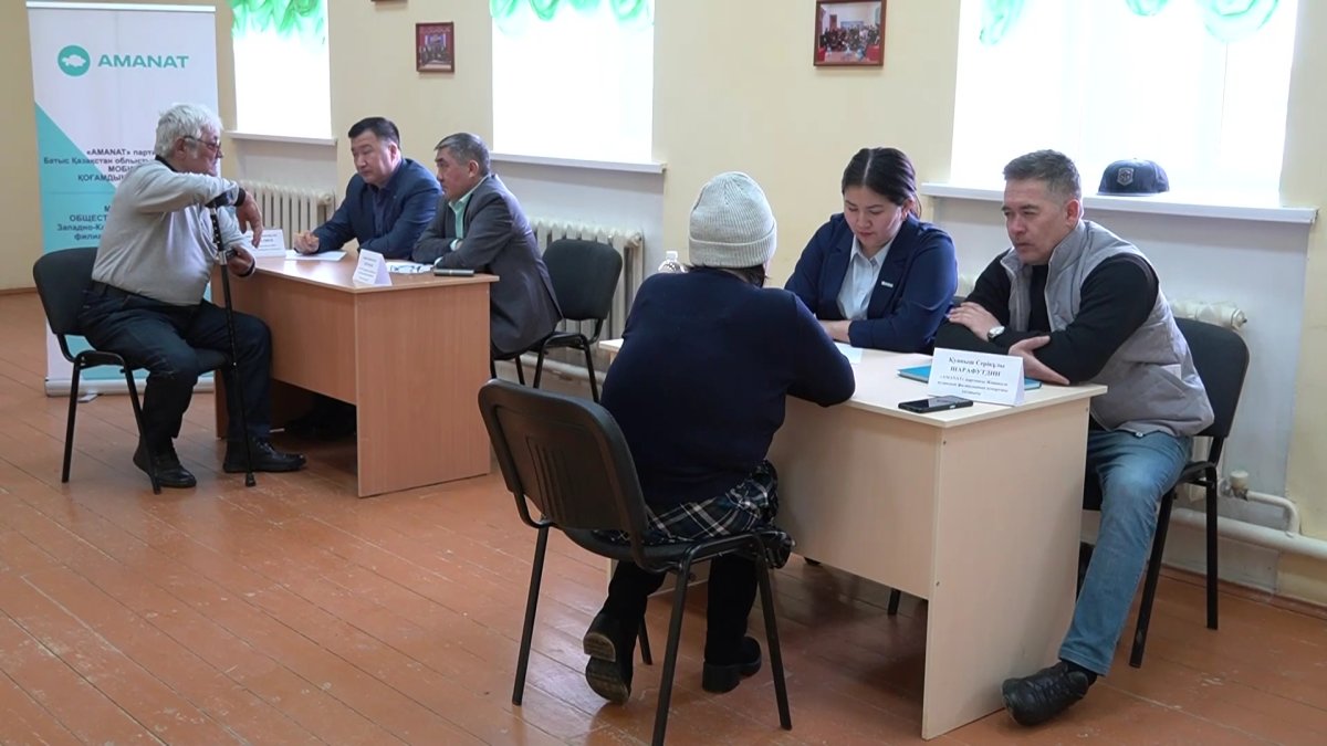 Каналдың суын ішкен ауылдықтар "AMANAT" партиясынан көмек сұрады
