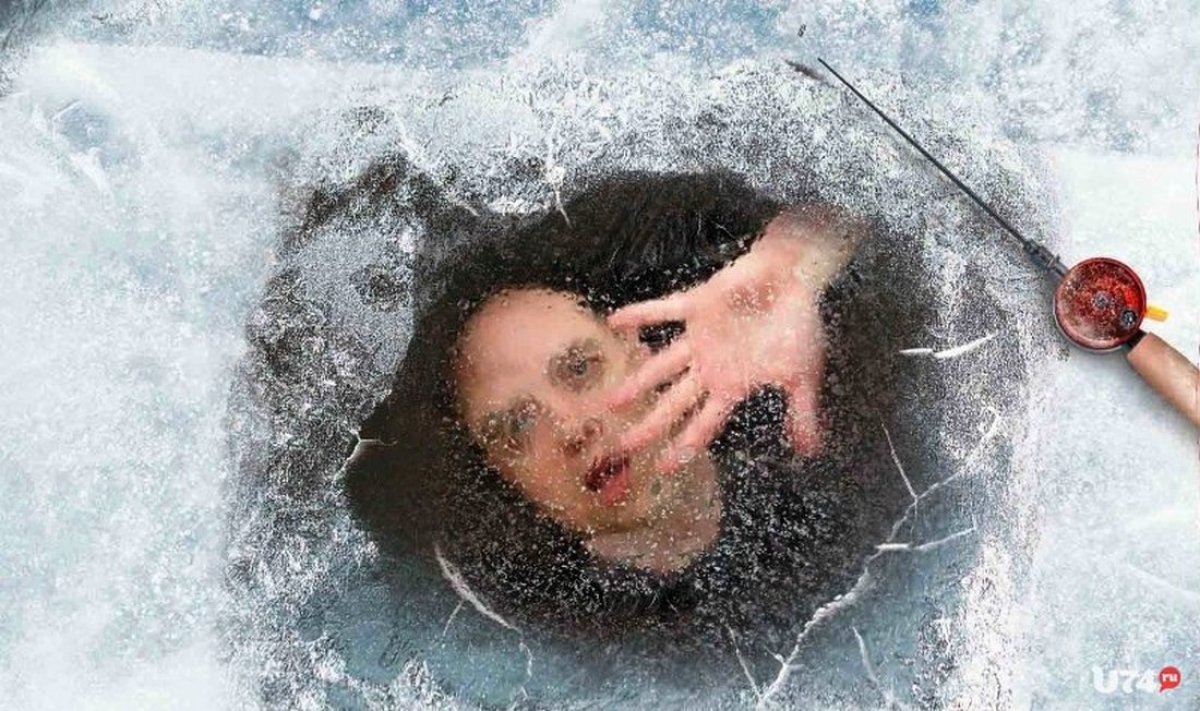 Женщина едва не погибла в ледяной реке Атырауской области