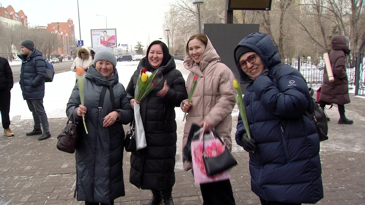 Астаналық қыз-келіншектерге тілшіміз тосын сый жасады