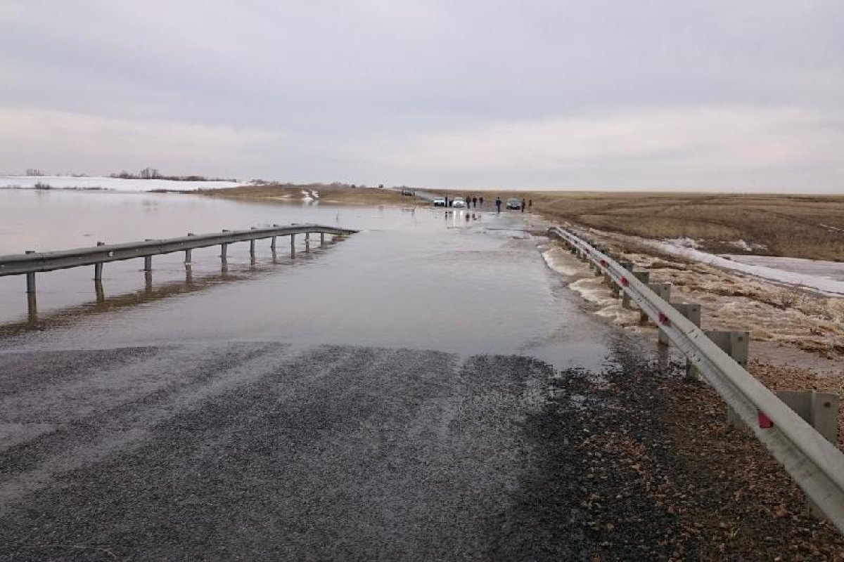 Какие дороги затоплены в Казахстане рассказали в КазАвтоЖол